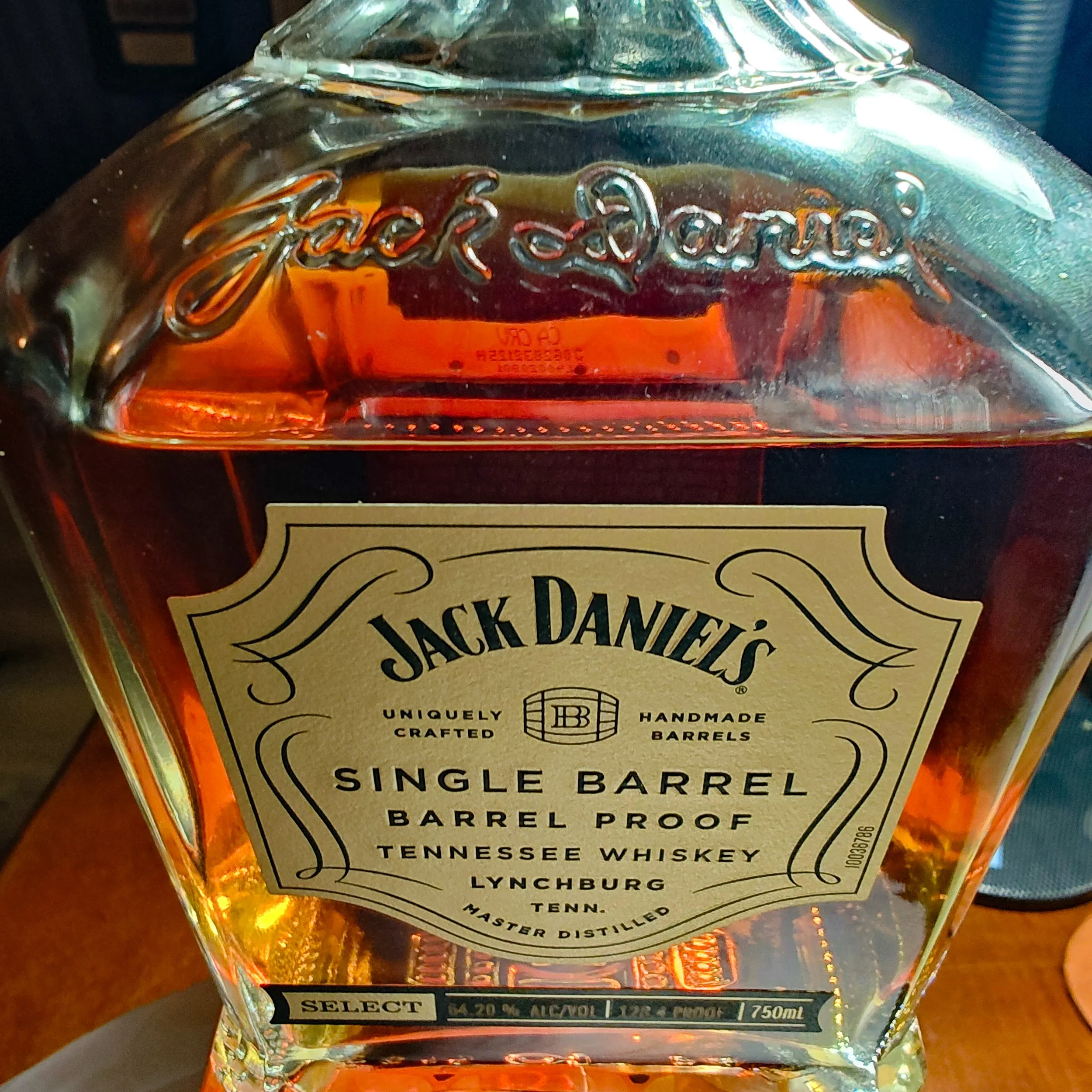 Jack Daniel's Single Barrel Barrel Proof — Dramface